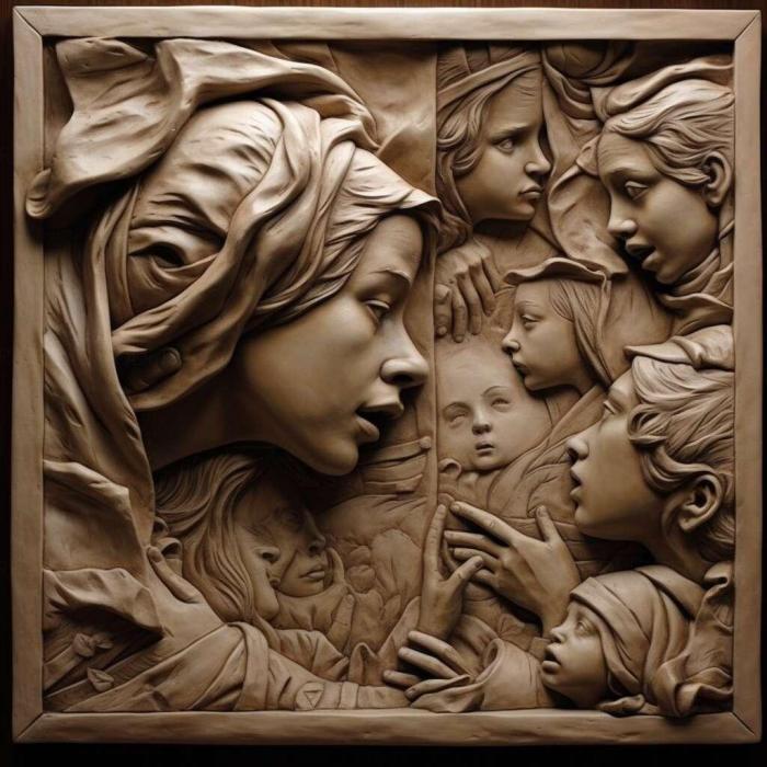 نموذج ثلاثي الأبعاد لآلة CNC 3D Art 